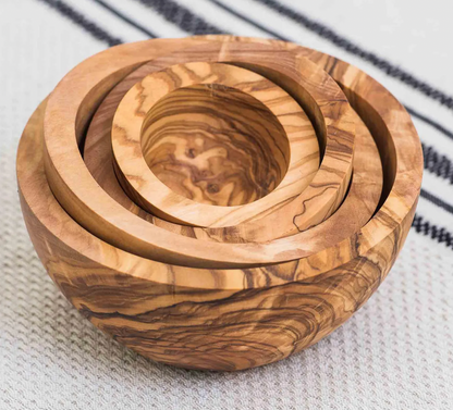 SNACKY - Olive Wood Serving Bowls