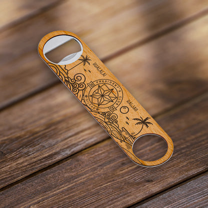 BARKEEP 2 - Wood and Metal Bottle Opener