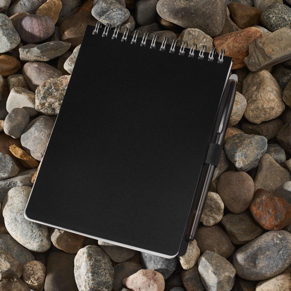 5 x 7 Mineral Stone Field Reporter Notebook with Pen