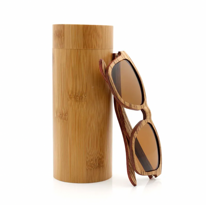 BAMBOOIE - Bamboo Wood Sunglasses Case