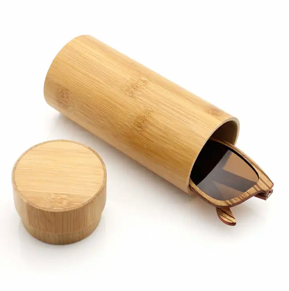 BAMBOOIE - Bamboo Wood Sunglasses Case