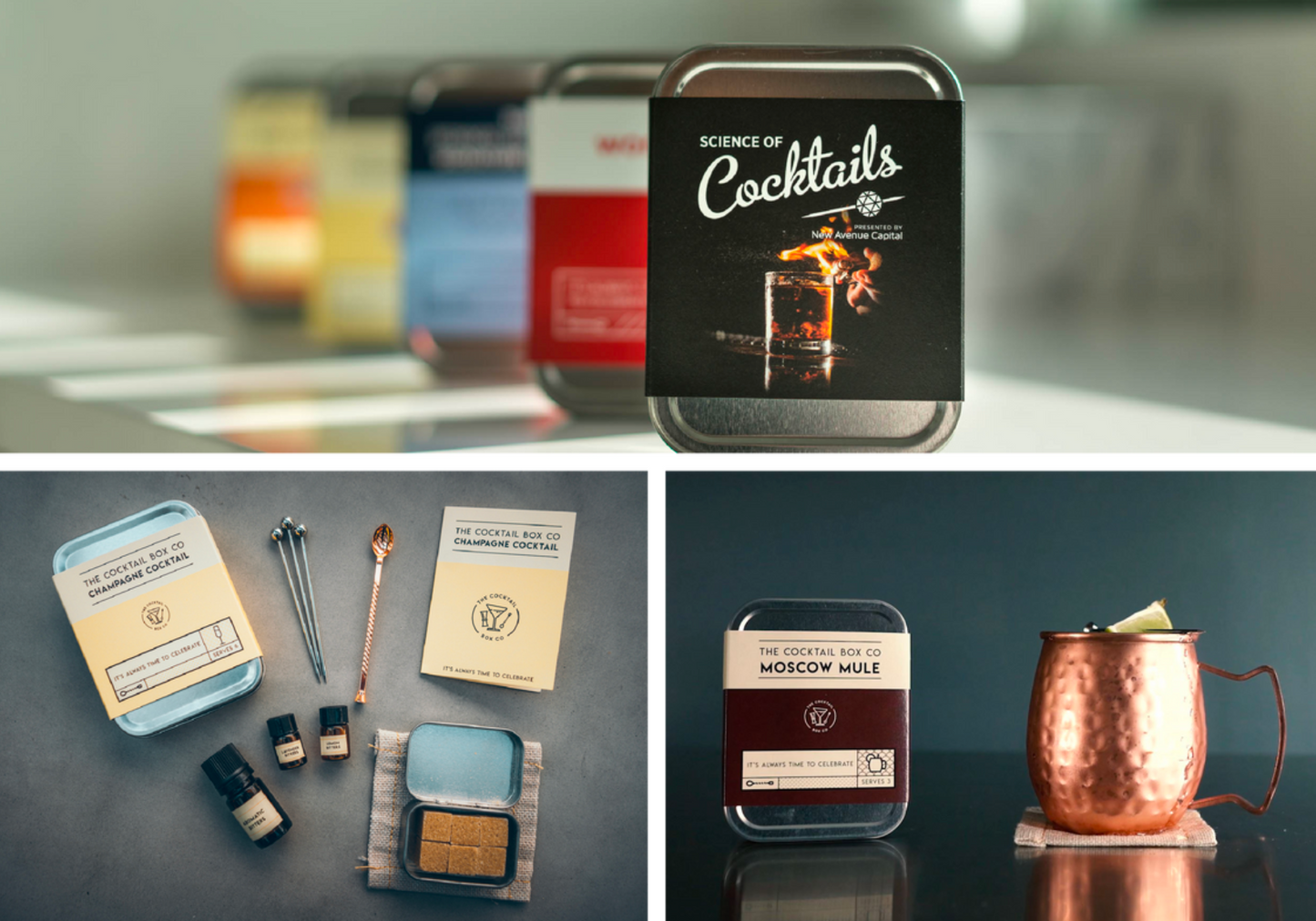 COCKTAIL BOX - Portable Cocktail Kit