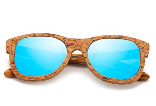 CORKEN - Cork Layered Wood Sunglasses