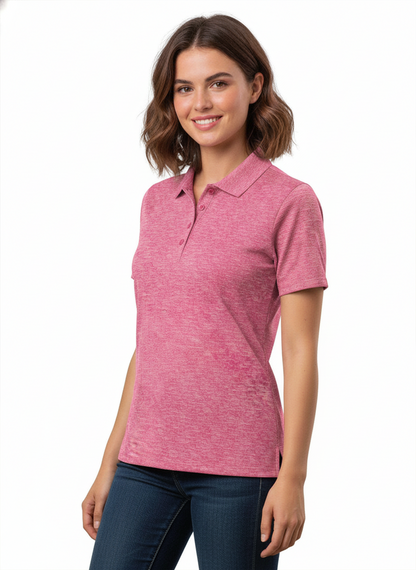 Under Armour - Women's Aura Heather Polo
