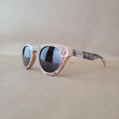 SKRP - Recycled Skateboard Sunglasses - Cat Eye Style