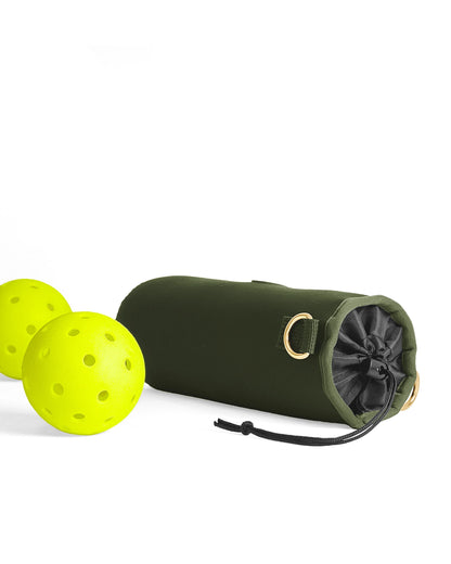 Posh Drawstring Pickleball and Water Bottle Holder