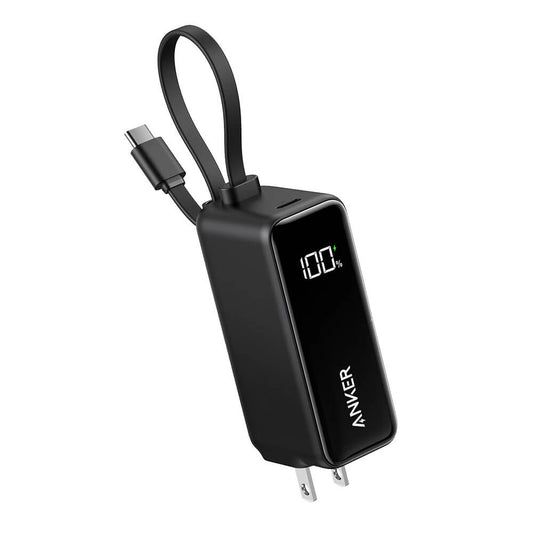 ANKER - 3-in-1 Power Bank (30W, Fusion, Built-In USB-C Cable)