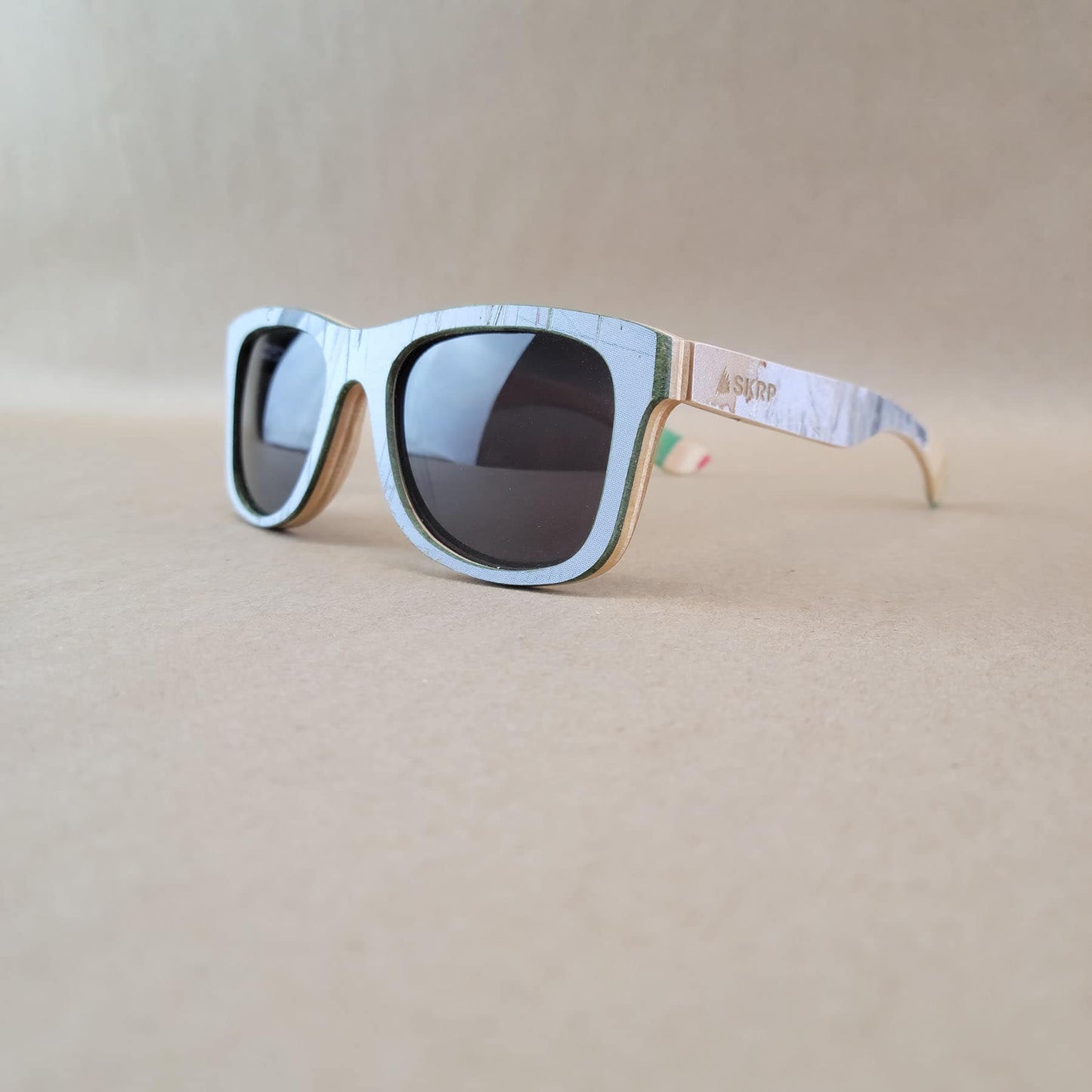 SKRP - Recycled Skateboard Sunglasses - Wayfarer Style