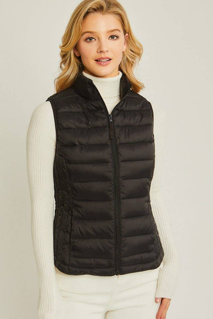 Wholesale Lightweight Down Packable Puffer Vest