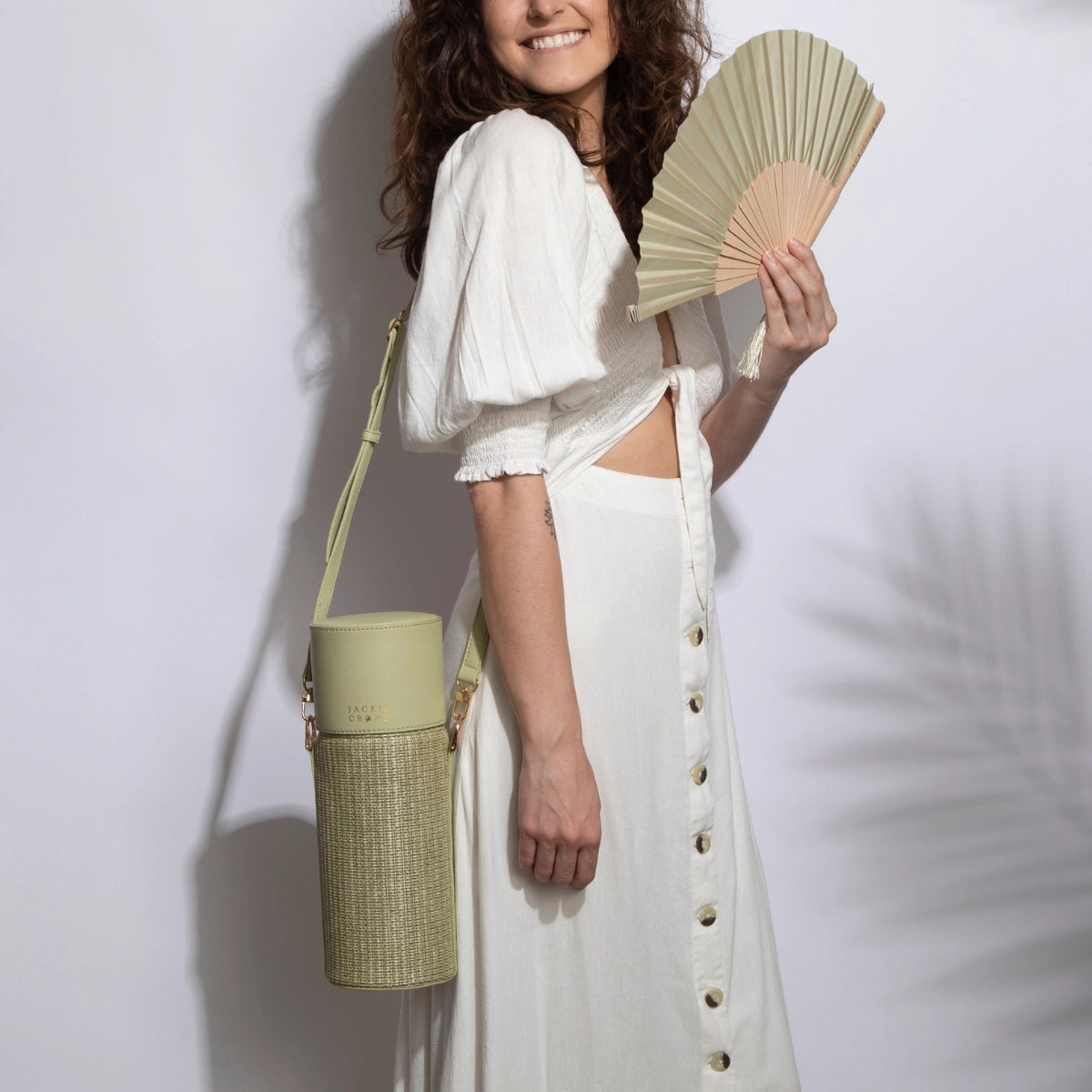 Jackie Crowe Wine Crossbody