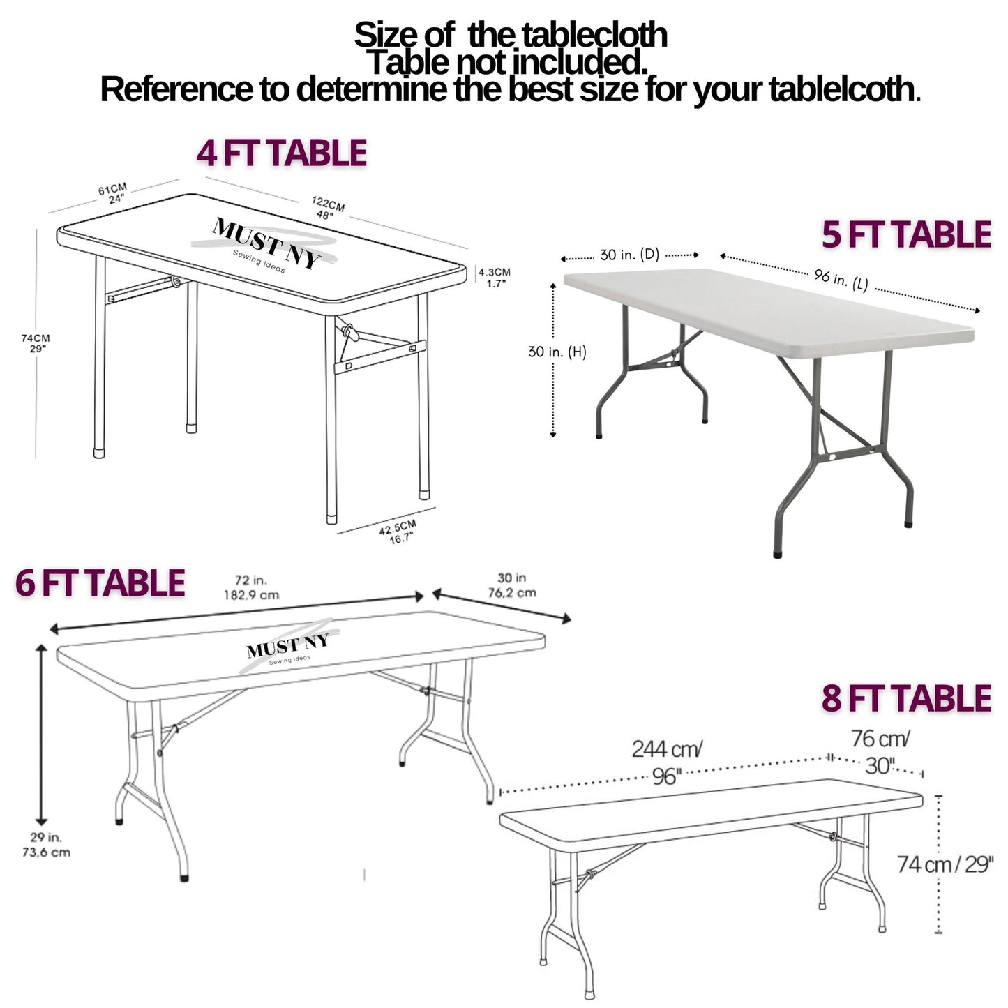 Custom Polyester Tablecloth