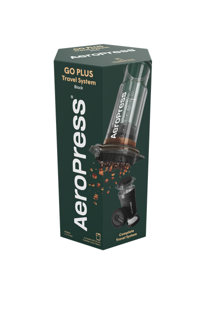 AeroPress Coffee Maker - Go Plus Travel System