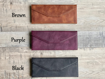 FOLDY - Leather Foldable Sunglasses Case