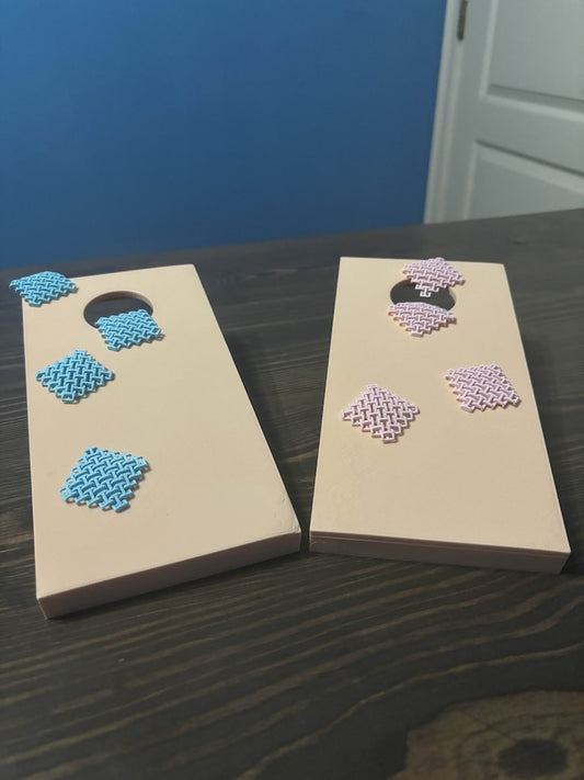 Tabletop Cornhole Game - 2 Boards & 8 Colorful Bean Bags - Desk Top Games, Table Top Games, Forgecore