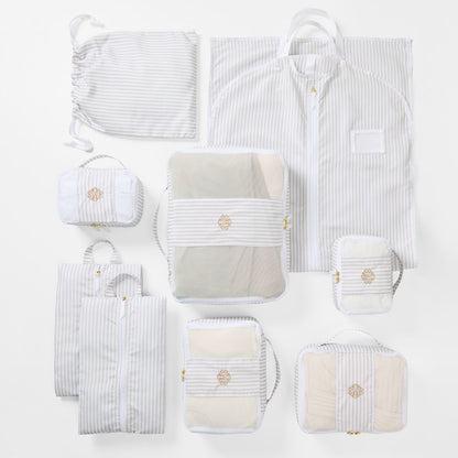 Mark & Graham® - 9 Piece Packing Cube Set with Garment Bag
