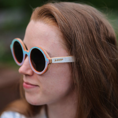 SKRP - Recycled Skateboard Sunglasses - Iris Style