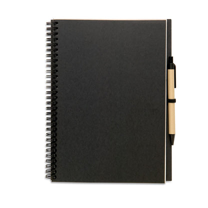 BLOQUERO PLUS - Recycled notebook with pen