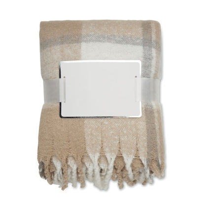 QUET - Chequered mohair blanket
