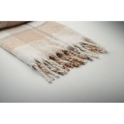 QUET - Chequered mohair blanket
