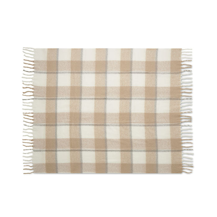 QUET - Chequered mohair blanket