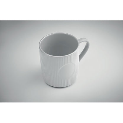 RIBMUG - Ribbed ceramic mug mat 340 ml