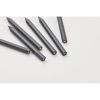 PETIT BLOCKY - 6 black coloring pencils