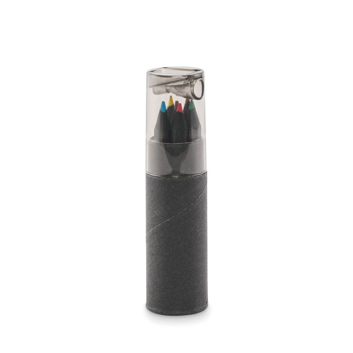 PETIT BLOCKY - 6 black coloring pencils
