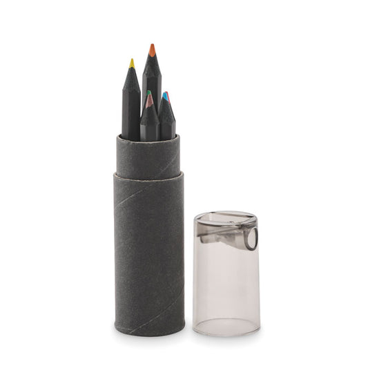 PETIT BLOCKY - 6 black coloring pencils