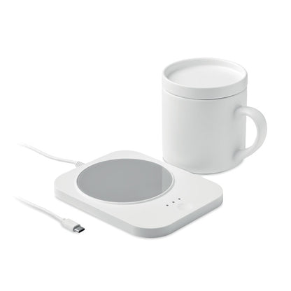 SIROTER - Wireless charger & mug warmer set