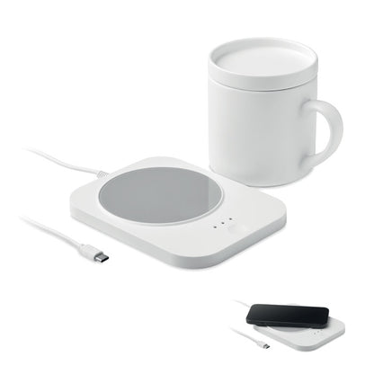SIROTER - Wireless charger & mug warmer set