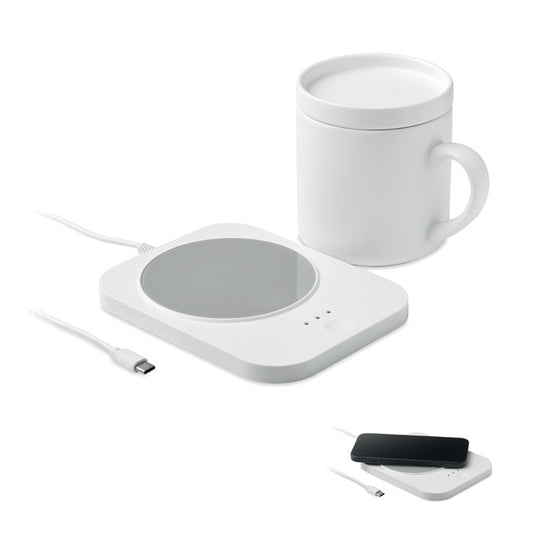 SIROTER - Wireless charger & mug warmer set