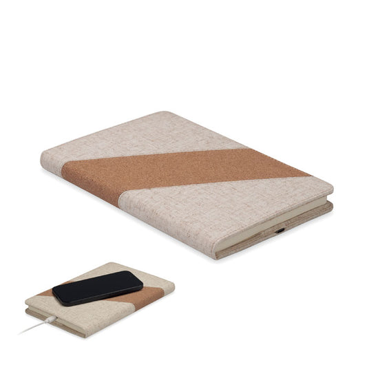 CORTONA - A5 notebook with 15W charger