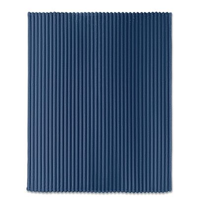 NIEVE - RPET fleece striped blanket