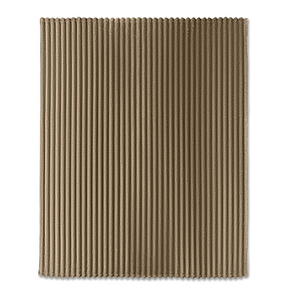 NIEVE - RPET fleece striped blanket