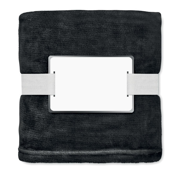 LOGAN - RPET fleece blanket 280 gr/m²