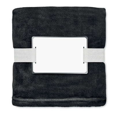 LOGAN - RPET fleece blanket 280 gr/m²