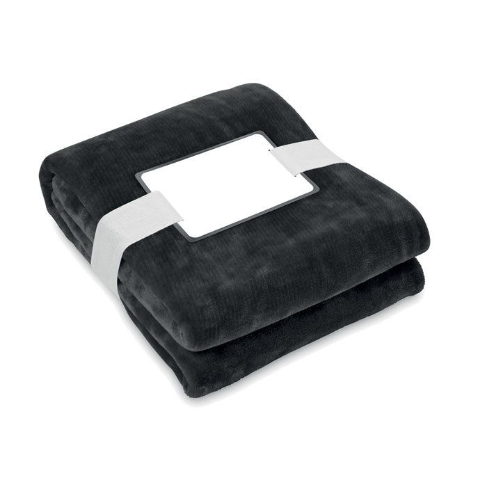 LOGAN - RPET fleece blanket 280 gr/m²