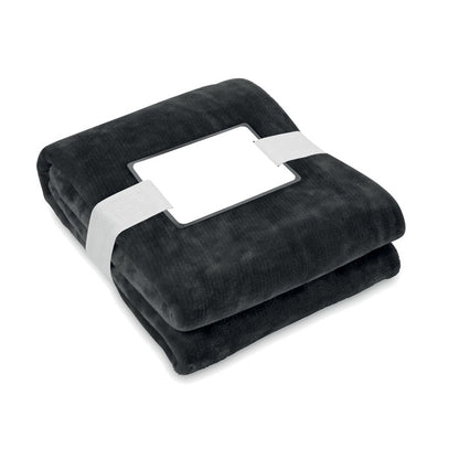 LOGAN - RPET fleece blanket 280 gr/m²