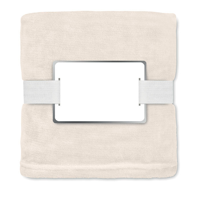 LOGAN - RPET fleece blanket 280 gr/m²