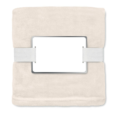 LOGAN - RPET fleece blanket 280 gr/m²