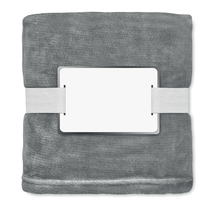 LOGAN - RPET fleece blanket 280 gr/m²