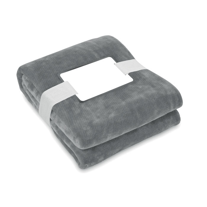 LOGAN - RPET fleece blanket 280 gr/m²