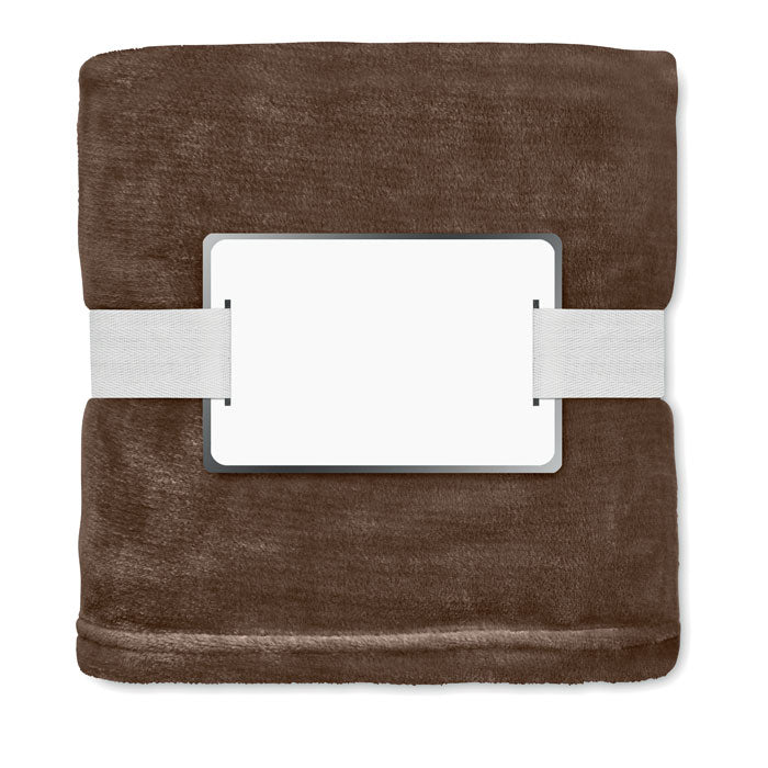 LOGAN - RPET fleece blanket 280 gr/m²