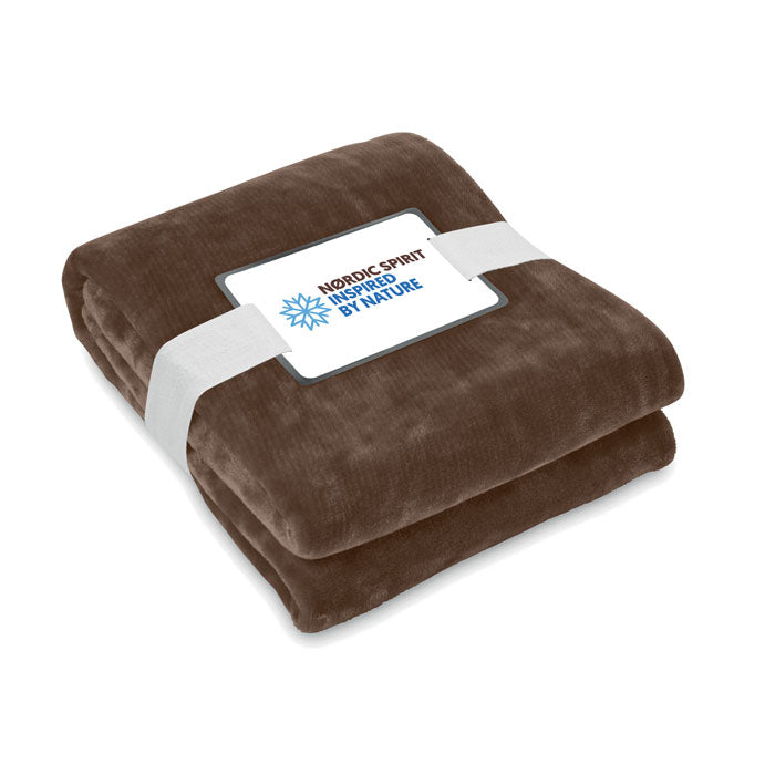 LOGAN - RPET fleece blanket 280 gr/m²