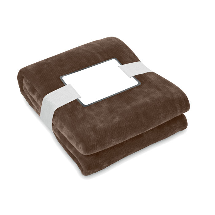 LOGAN - RPET fleece blanket 280 gr/m²