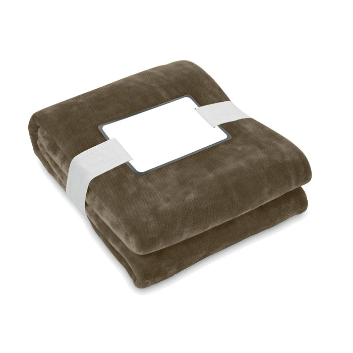 LOGAN - RPET fleece blanket 280 gr/m²