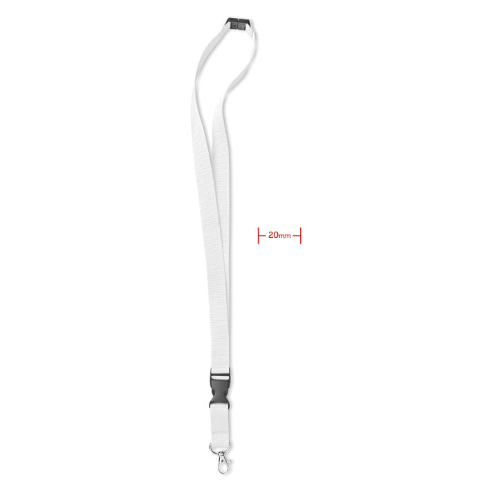 LANY - Lanyard with metal hook 20 mm