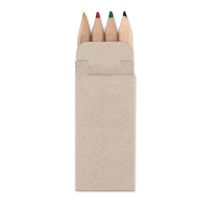 PETIT ABIGAIL - 4 mini coloured pencils