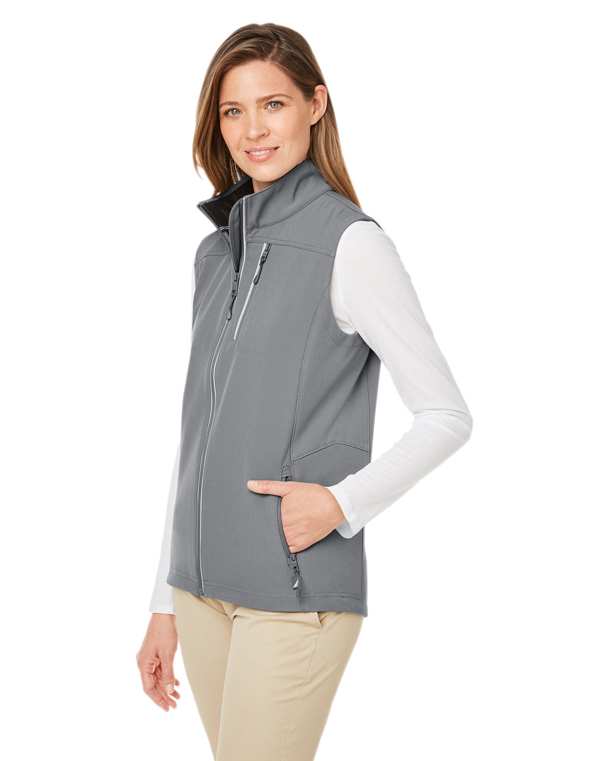 NAUTICA - Ladies' Wavestorm Softshell Vest