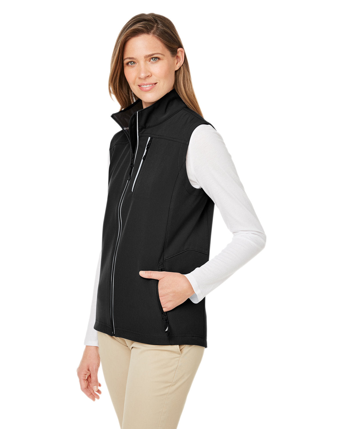 NAUTICA - Ladies' Wavestorm Softshell Vest